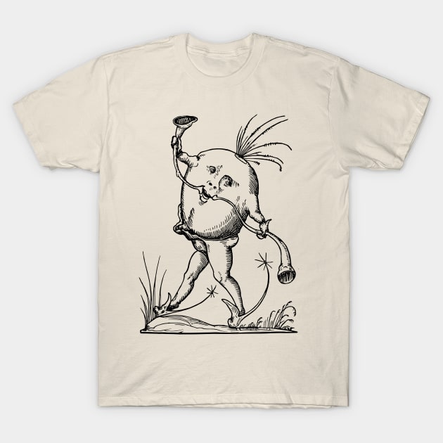 Grotesque #27 The Drolatic Dreams of Pantagruel (1565) T-Shirt by n23tees